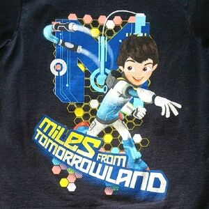 Disney Miles From Tomorrowland Toddlers XXS 2/3 Black T-Shirt